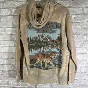Great Wolf Lodge tie-dye hoodie Women's Size Small Double Sided